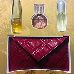 Estée Lauder mini collection.